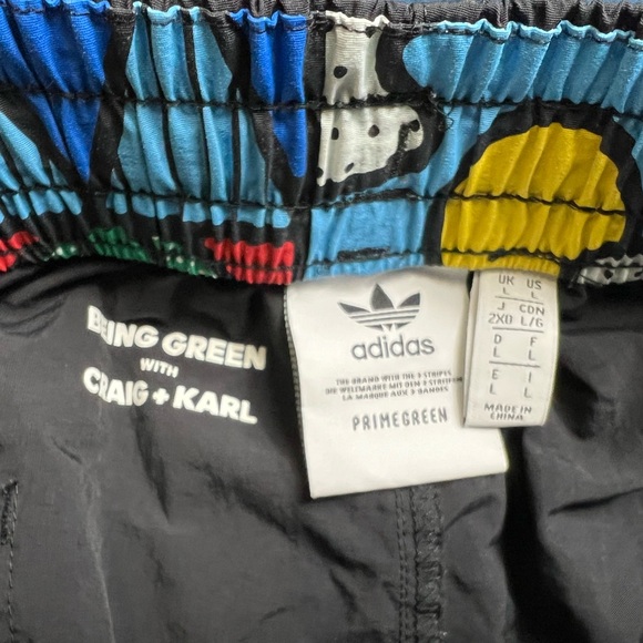 Adidas Shorts Mens L Large Being Green With Craig & Karl Prime Green - Picture 7 of 11